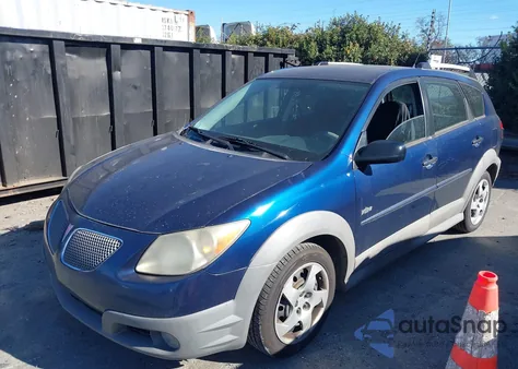 2008 Pontiac Vibe из США, поврежденный, VIN 5Y2SL65848Z406422